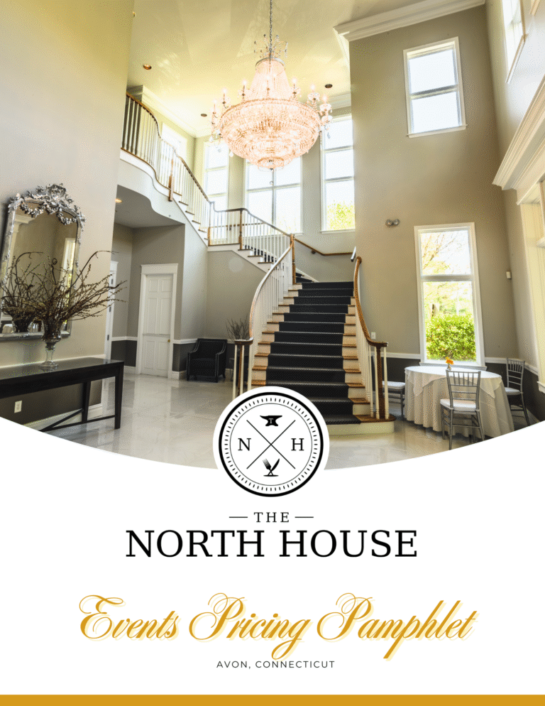 The North House Other Events Pricing Pamphlet