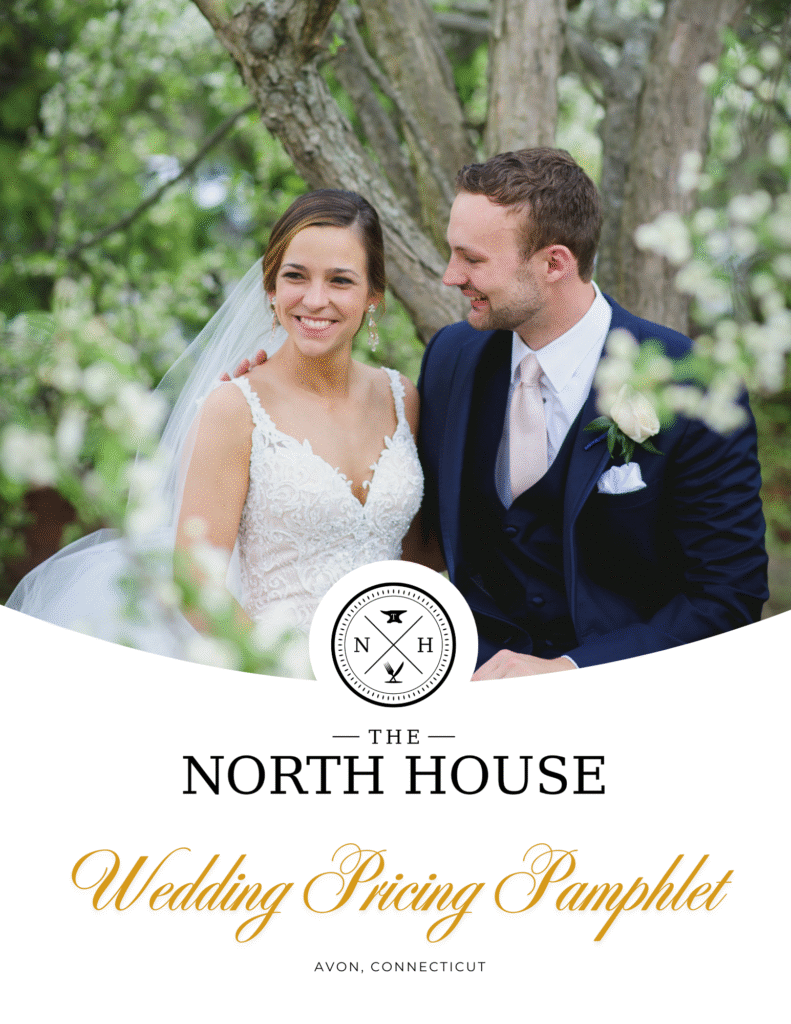 The North House Wedding Pricing Pamphlet